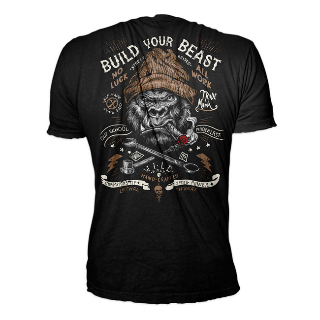 Lethal Threat Build Your Beast T-paita