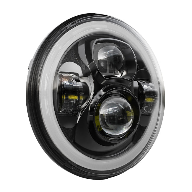 SMP Beam Dominator 7" moottoripyörän LED-ajovalojen lisäosa