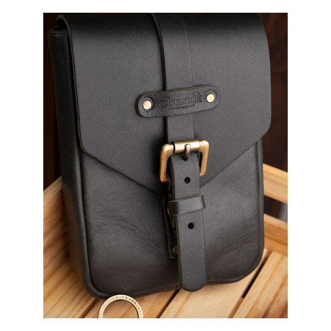 Trip Machine Vintage Leather 1,3 litran moottoripyörän säiliölaukku