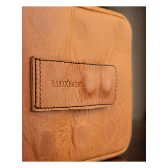 Trip Machine Vintage Leather 1,3 litran moottoripyörän säiliölaukku