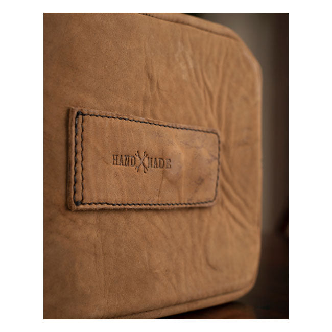 Trip Machine Vintage Leather 1,3 litran moottoripyörän säiliölaukku