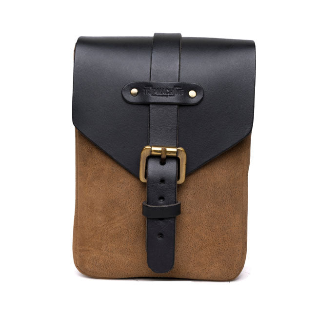 Trip Machine Vintage Leather 1,3 litran moottoripyörän säiliölaukku