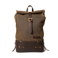 Trip Machine Vintage Leather 15L moottoripyörän satulalaukku / reppu