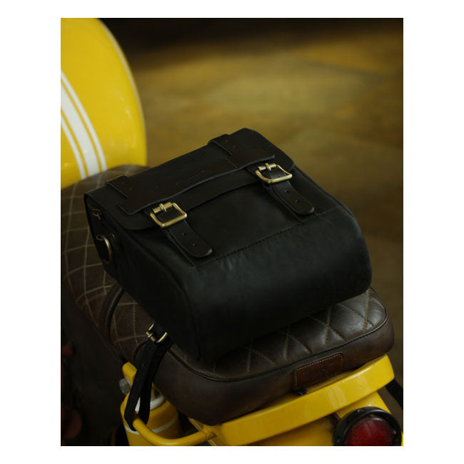 Trip Machine Vintage Leather 4,4 litran moottoripyörän säiliö-/takalaukku