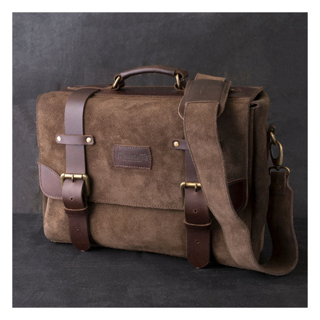 Trip Machine Vintage Leather Warrior -moottoripyörän satulalaukku