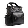 Trip Machine Vintage Leather Outlander moottoripyörän satulalaukku / reppu