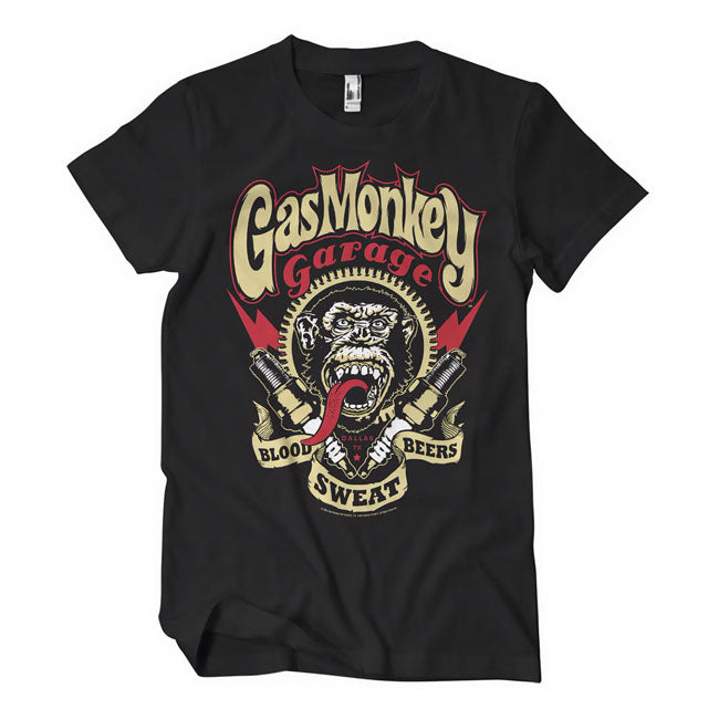 Gas Monkey Garage sytytystulpat T-paita