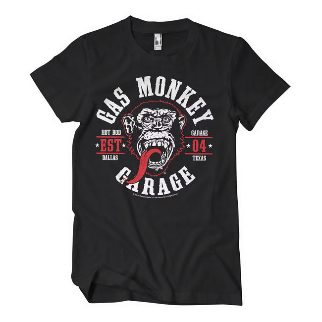 Gas Monkey Garage pyöreä tiiviste t-paita