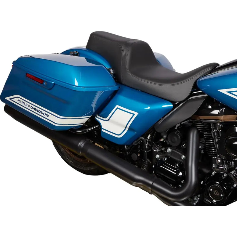 Drag Specialties Performance Predator 1-Up -istuin Harleyyn 