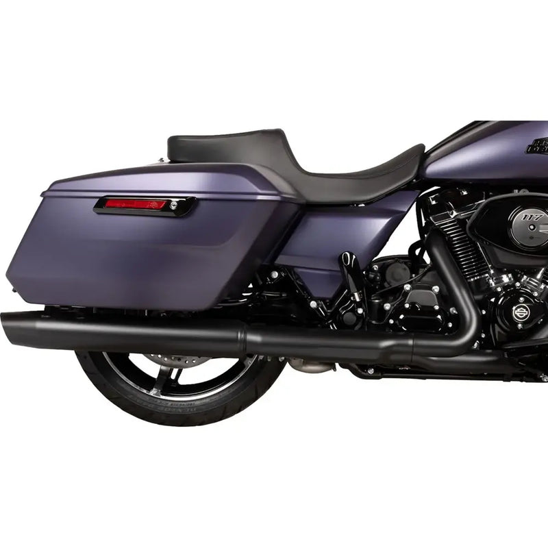 Drag Specialties Performance Predator 2-Up -istuin Harley-moottoripyörään