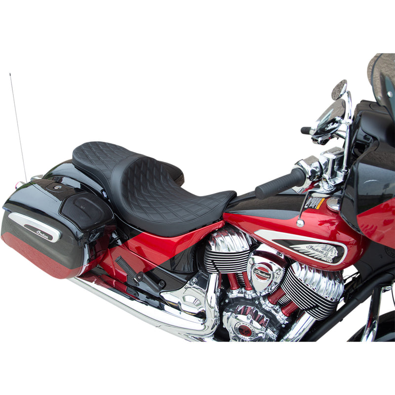 Drag Specialties Matalaprofiilinen Touring istuin Indian 