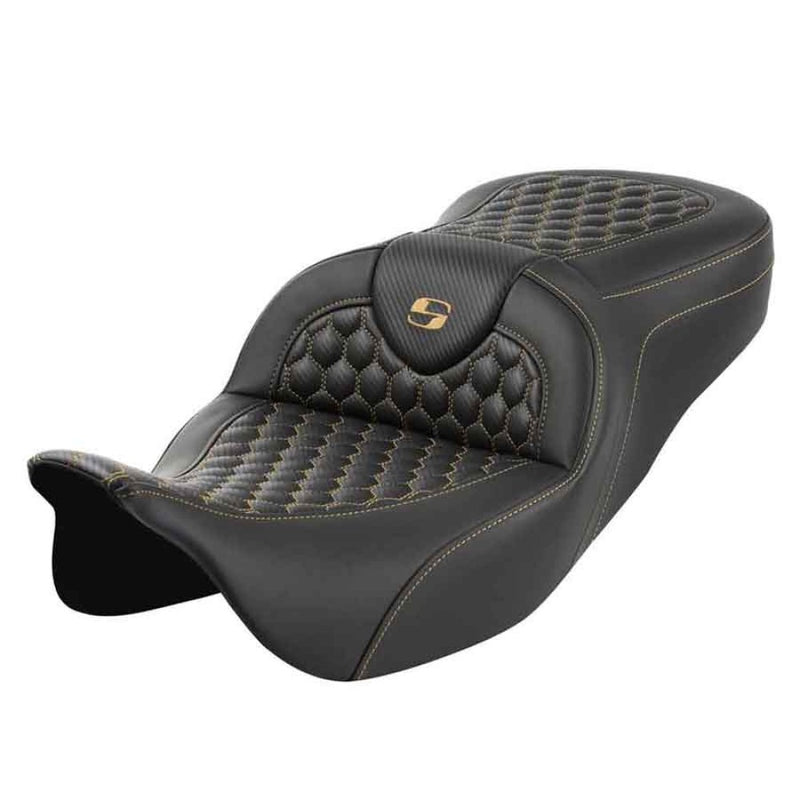 Saddlemen Roadsofa Honeycomb-istuin Harleylle