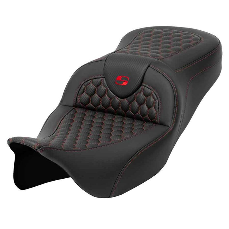 Saddlemen Roadsofa Honeycomb-istuin Harleylle