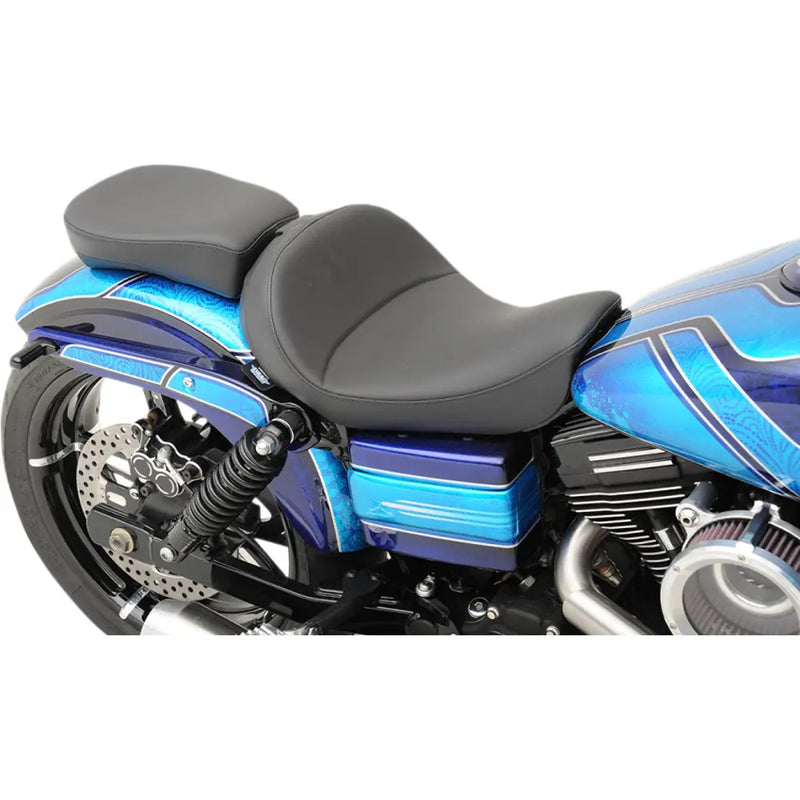 Drag Specialties EZ Glide II Solo-matkustajan istuin Harley-moottoripyörään