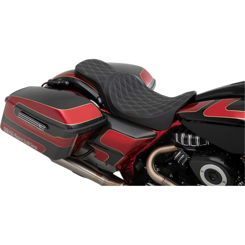 Drag Specialties Predator 2-Up etuistuin Harleylle 