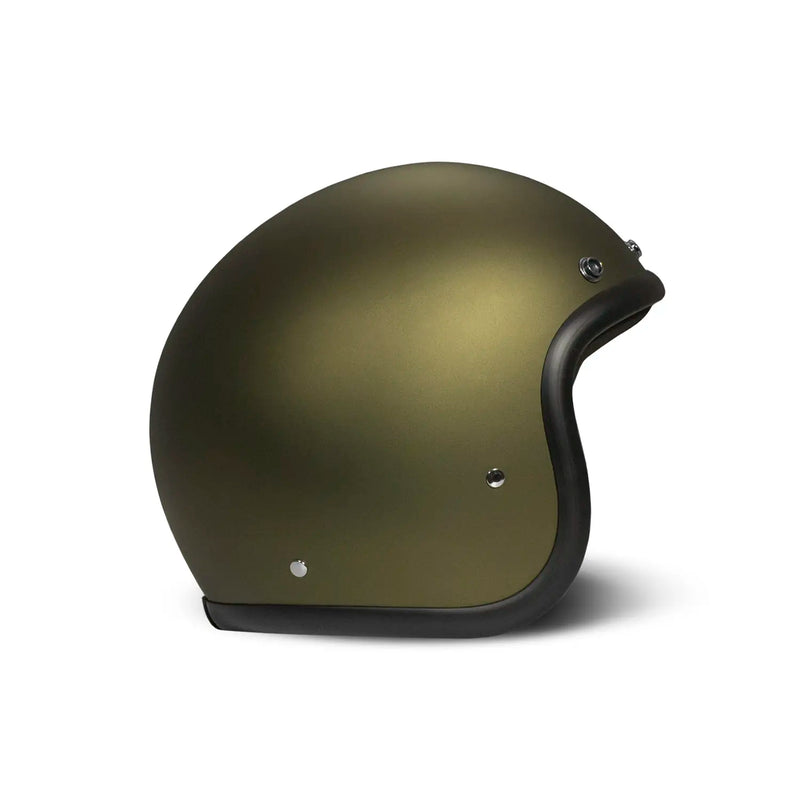 DMD Retro Metallic Avoin moottoripyöräilykypärä