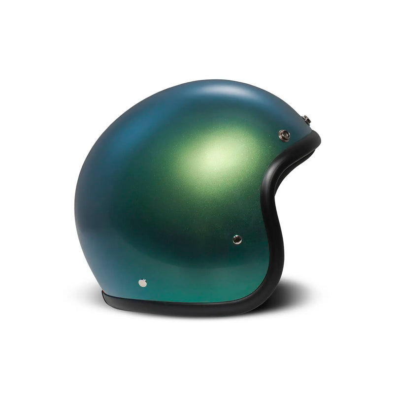 DMD Retro Metallic Avoin moottoripyöräilykypärä