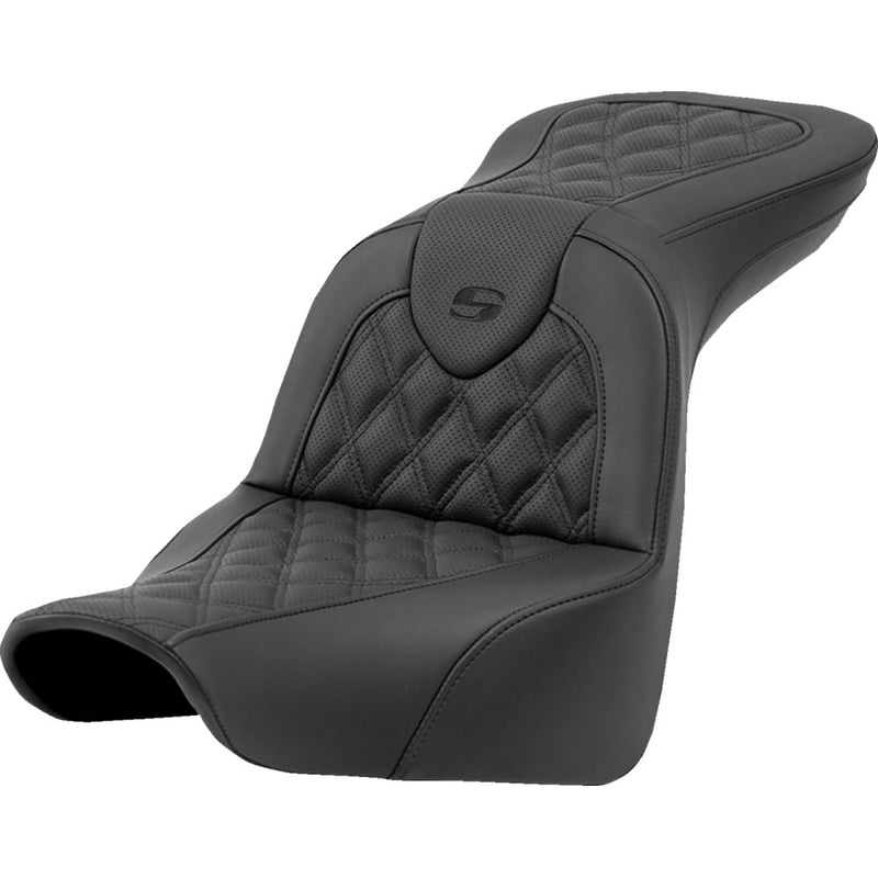 Saddlemen Roadsofa Lattice Stitch -istuin Harleylle