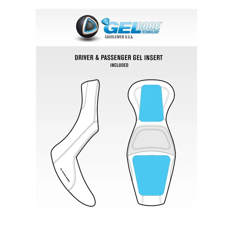 Saddlemen Klockwerks Pro Series -istuin Indian