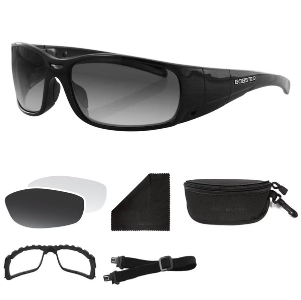 Bobster Gunner Photochromic muunneltavat moottoripyöräilylasit