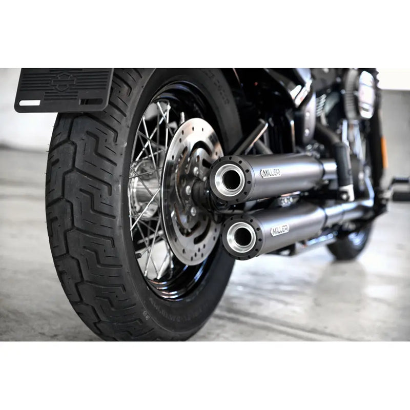 Miller Independence Euro 4 Slip-On äänenvaimentimet Harleylle