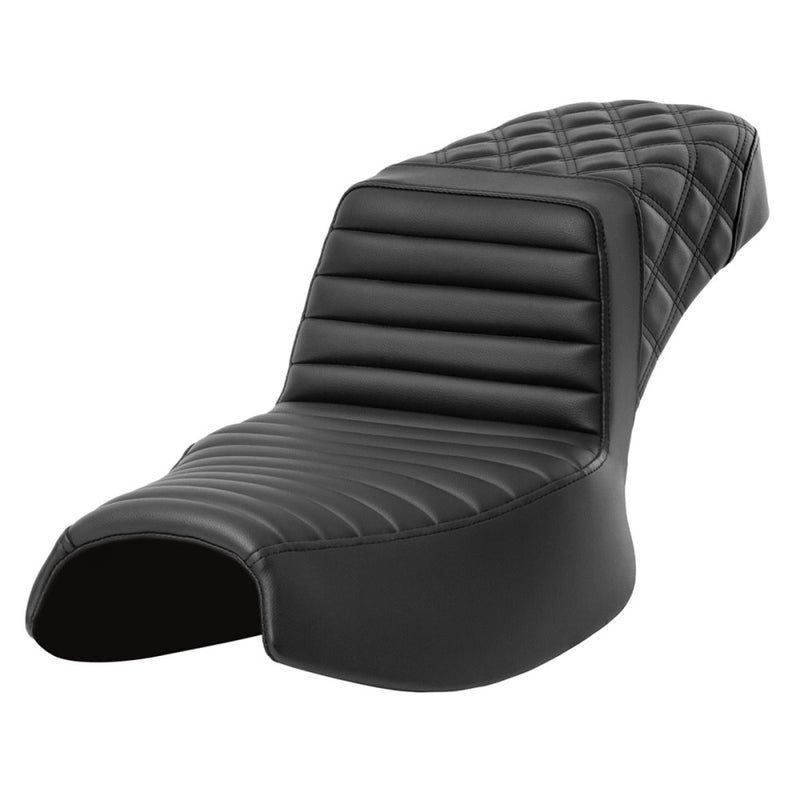 Saddlemen Step-Up Extended Reach Tuck-n-Roll / Lattice Stitch varten Indian