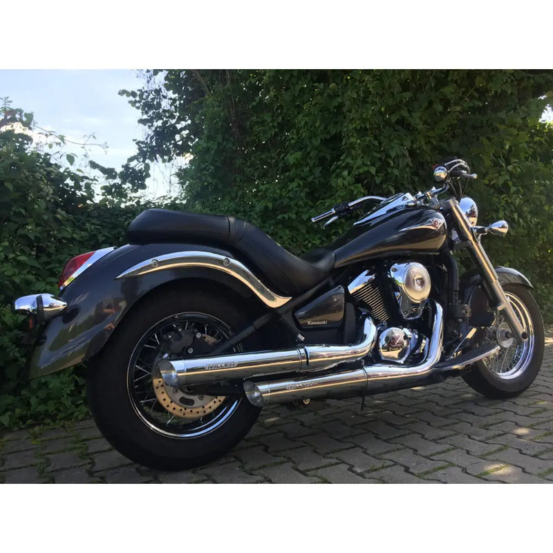 Miller Challenger Euro 3 Slip-On äänenvaimentimet Kawasakiin