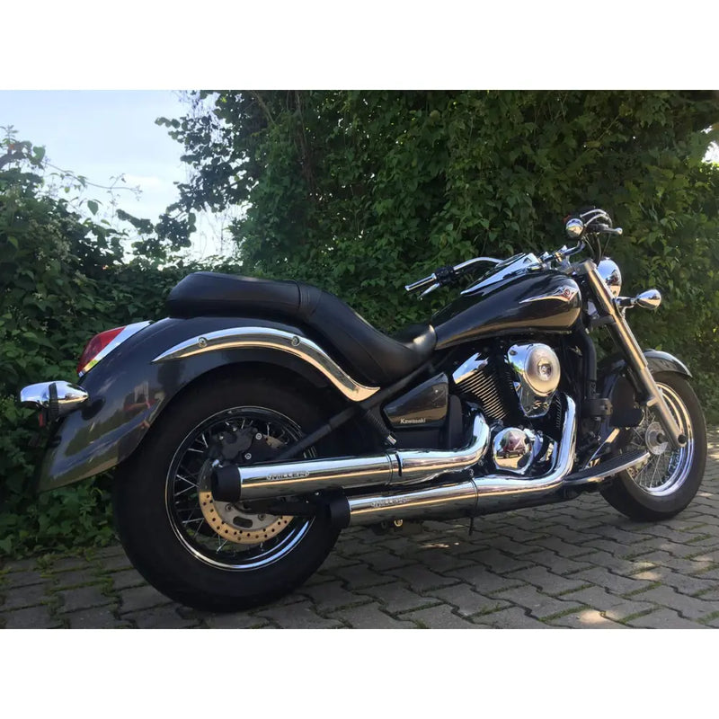 Miller Challenger Euro 3 Slip-On äänenvaimentimet Kawasakiin