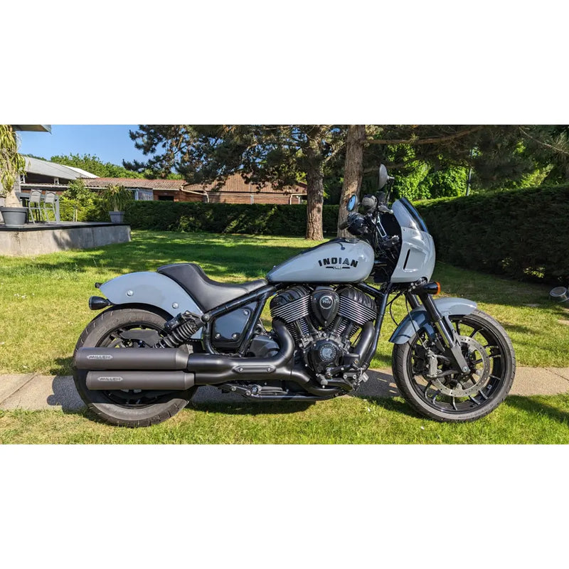Miller Omaha Euro 5 Slip-On äänenvaimentimet varten Indian