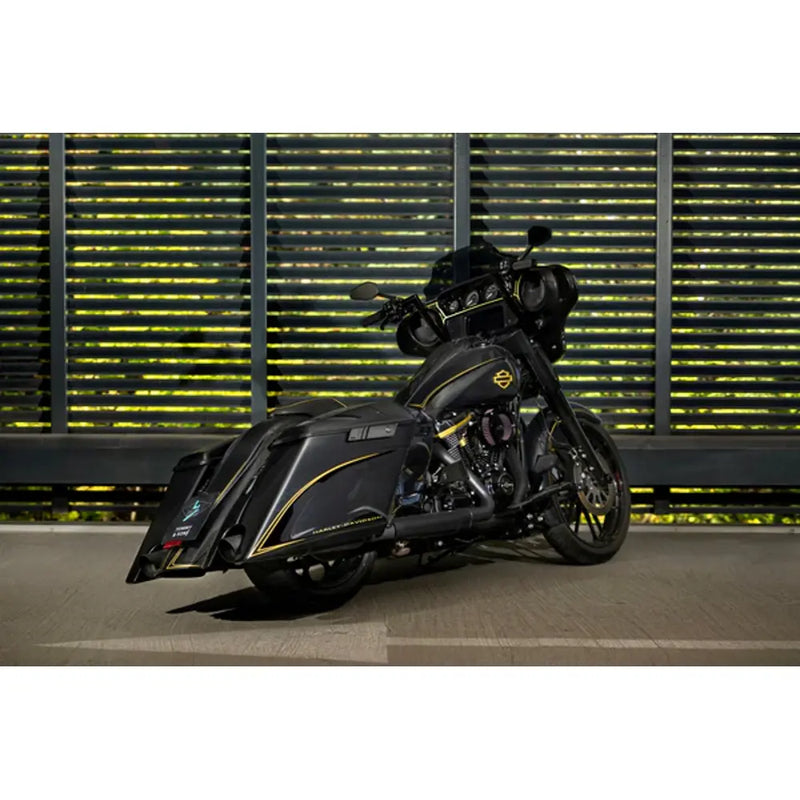 Tommy & Sons Magnus 7" venytetty satulalaukun runko Harleylle
