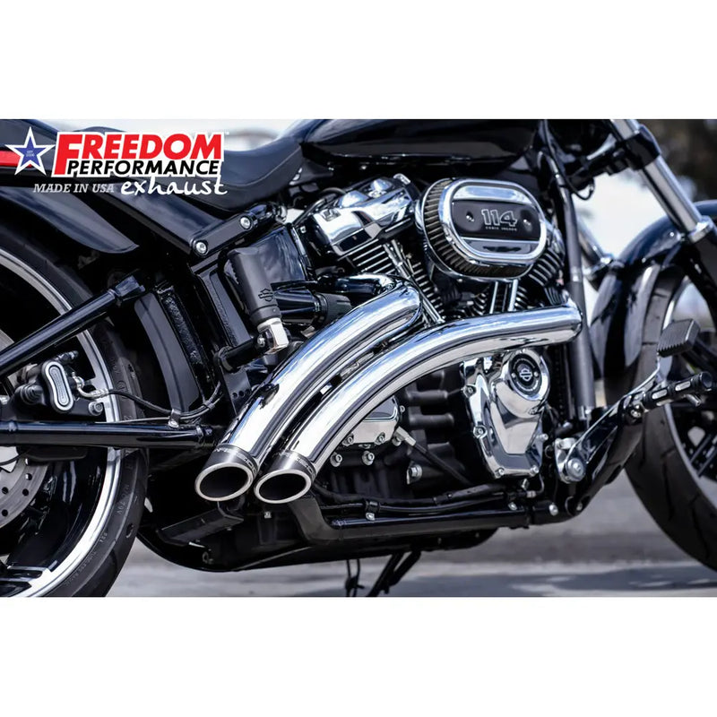 Freedom Performance Radical Radius Slash Cut pakoputki Harleylle