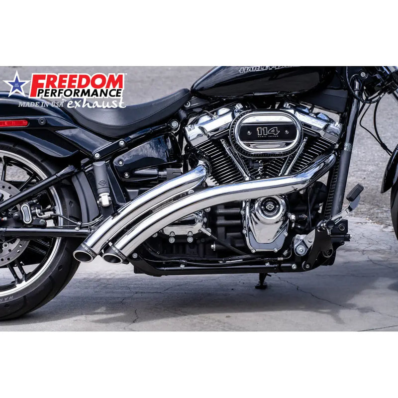 Freedom Performance Radical Radius Slash Cut pakoputki Harleylle