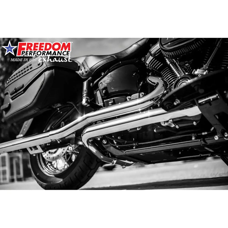 Freedom Performance Sharktail True Duals pakoputki Harleylle