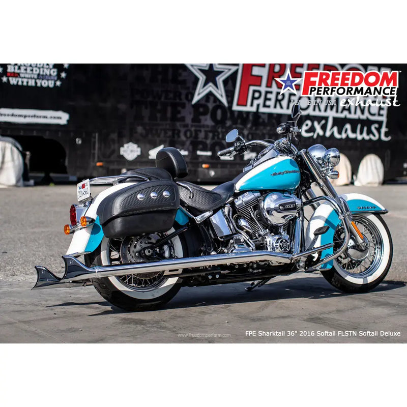 Freedom Performance Sharktail True Duals pakoputki Harleylle