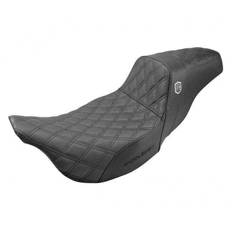 Saddlemen Pro SDC Performance Gripper Lattice Stitch -istuin Harleylle Pro SDC Performance Gripper Lattice Stitch -istuin Harleyyn