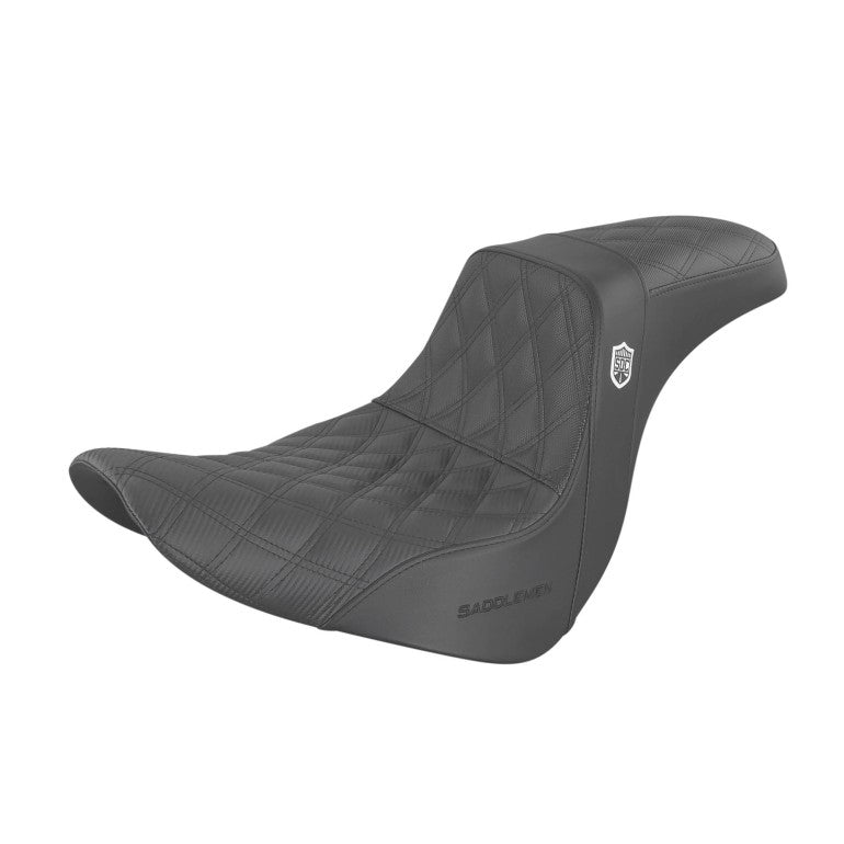 Saddlemen Pro SDC Performance Gripper Lattice Stitch -istuin Harleylle Pro SDC Performance Gripper Lattice Stitch -istuin Harleyyn