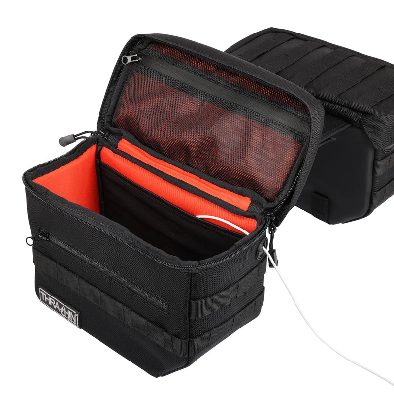 Thrashin Supply Essential 10 litran heitettävät moottoripyörän satulalaukut