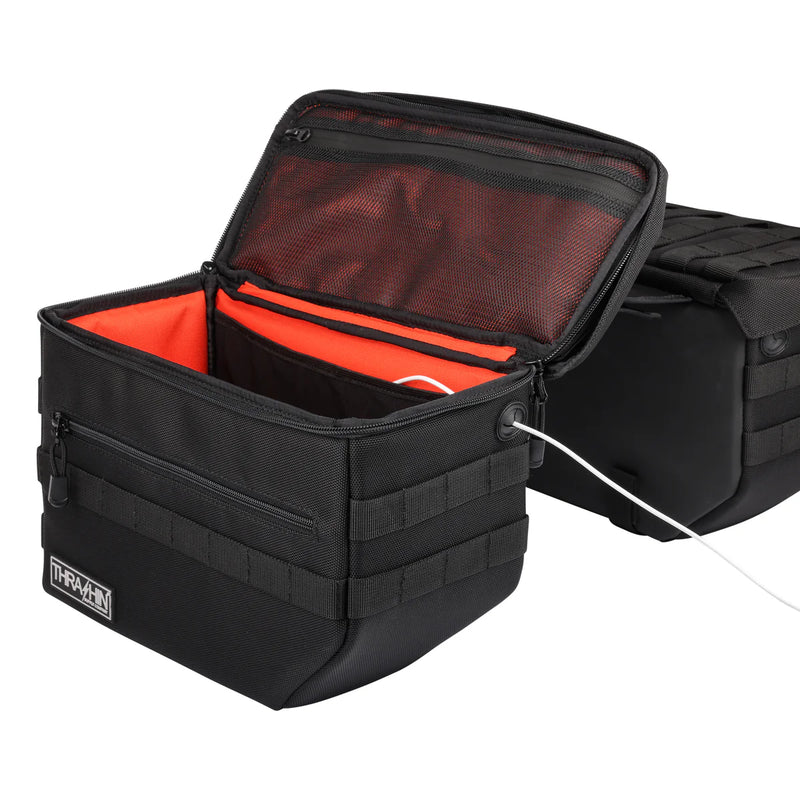 Thrashin Supply Escape 18L heitettävät moottoripyörän satulalaukut