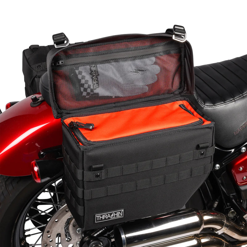Thrashin Supply Expedition 21L heitettävät moottoripyörän satulalaukut
