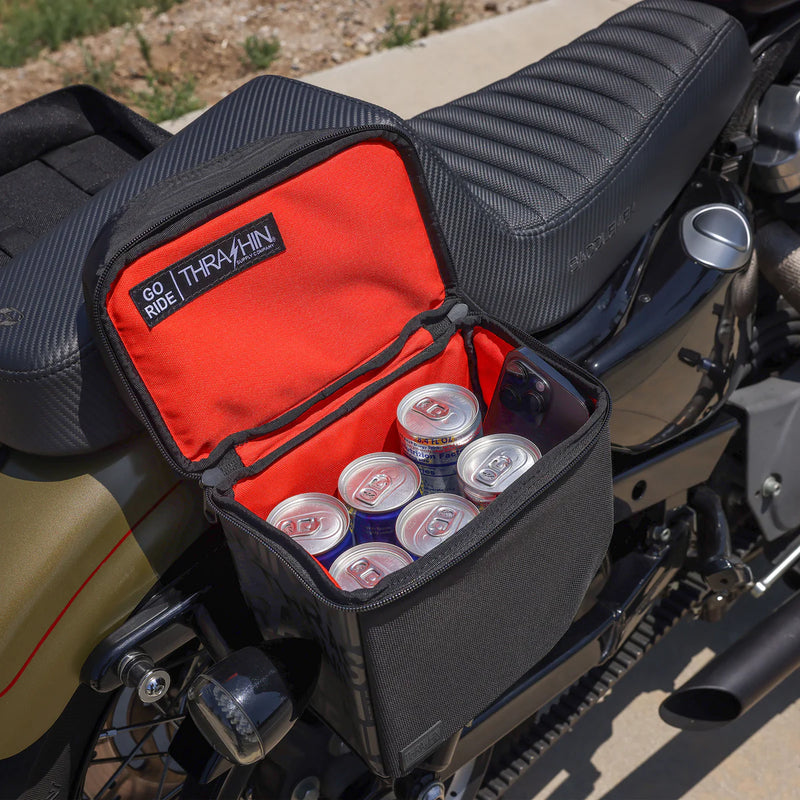 Thrashin Supply Mini Essential 8L heitettävät moottoripyörän satulalaukut