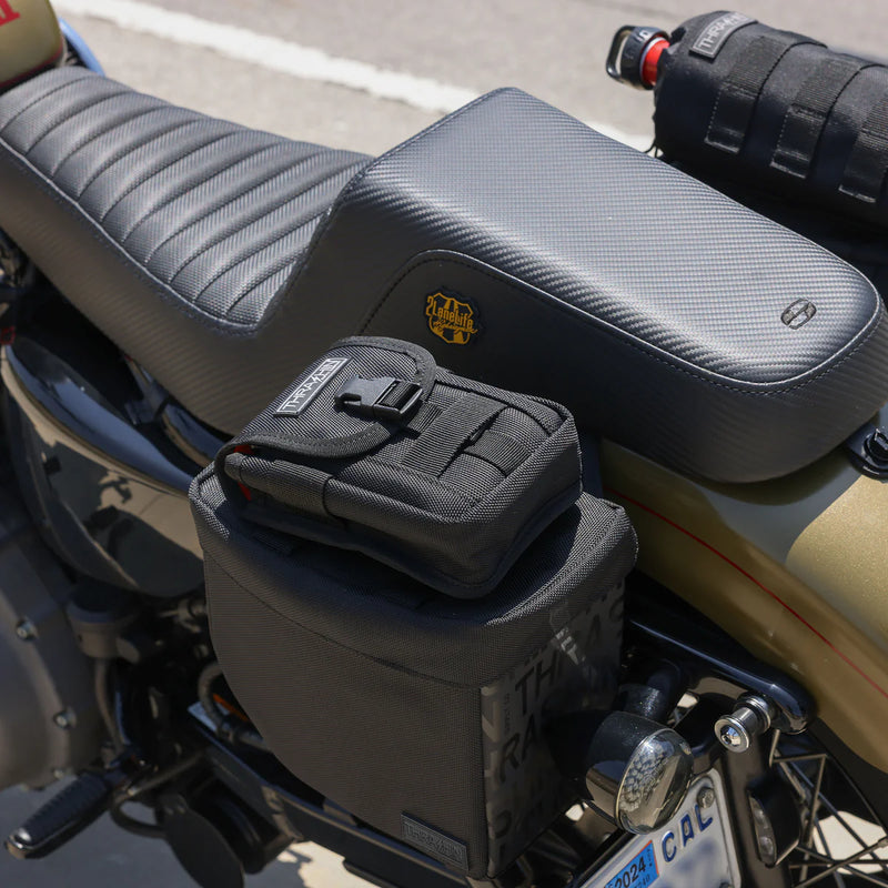 Thrashin Supply Mini Essential 8L heitettävät moottoripyörän satulalaukut