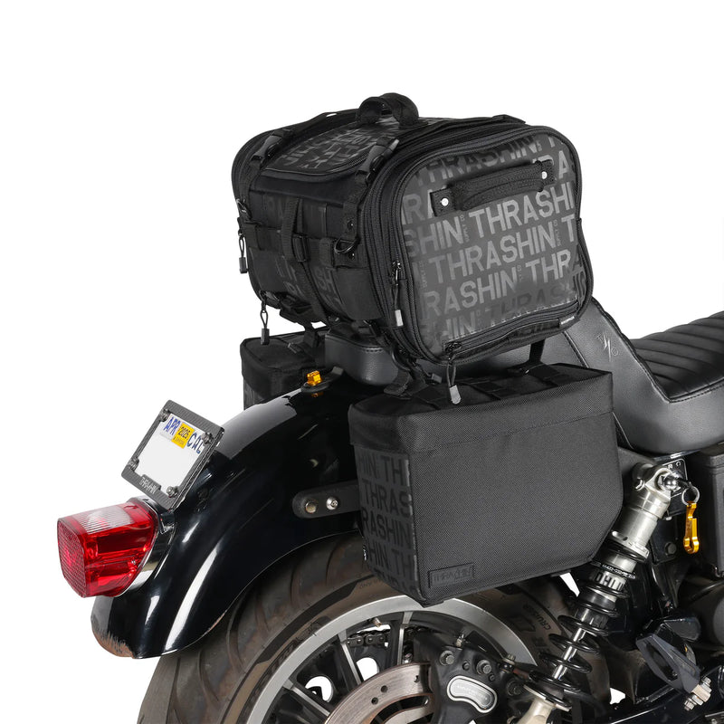Thrashin Supply Essential Base 10L heitettävät moottoripyörän satulalaukut