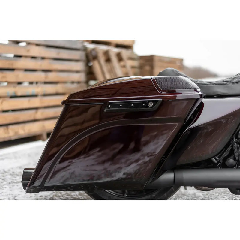 Killer Custom 5" venytetyt satulalaukut Harley-moottoripyörille