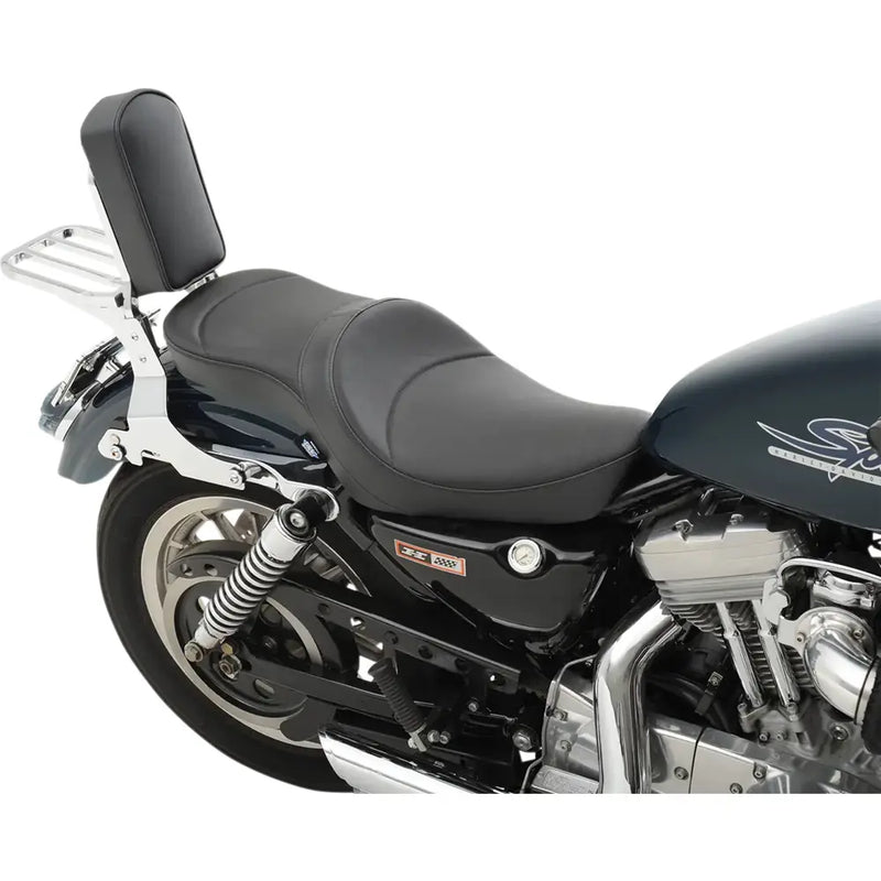 Drag Specialties Matala profiili Touring Istuin Harley-moottoripyörään
