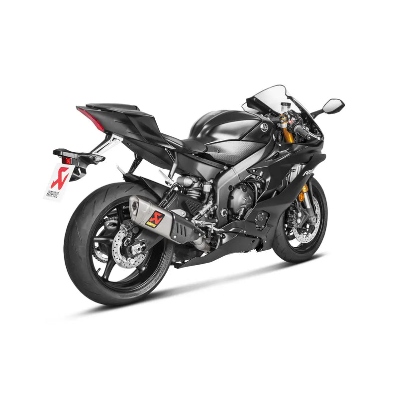 Akrapovic Racing Line Exhaust System for Yamaha 08-25 YZF-R6 (4-into-1 header with full titanium muffler) (Race only) (S-Y6R9-APT)  - Customhoj