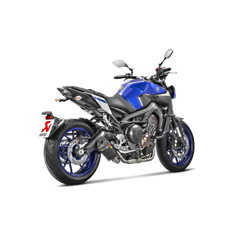 Akrapovic Racing Line Exhaust System for Yamaha 14-20 MT-09 (3-into-1 header with full carbon muffler) (Race only) (S-Y9R2-AFC)  - Customhoj
