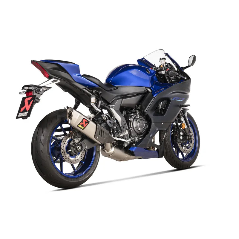 Akrapovic Racing Line Exhaust System for Yamaha 21-25 YZF-R7 (4-into-1 header with full titanium muffler) (EC/ECE-approved) (S-Y7R11-HAPT)  - Customhoj