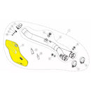 Akrapovic Replacement Muffler / Exhaust Heat Shield P-HSY10L3