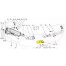 Akrapovic Replacement Muffler / Exhaust Heat Shield P-HSYA14