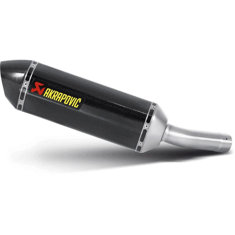 Akrapovic Slip-On Series Muffler for Yamaha 10-15 FZ8 / Fazer (Carbon muffler with carbon end cap) (EC Approval) (S-Y8SO1-HRC)